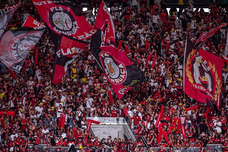 Torcida do Flamengo no Maracanã (foto: Paula Reis / Flamengo)