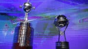 Troféus Libertadores e Sul-Americana (foto: AFP / POOL / Nathalia Aguilar)