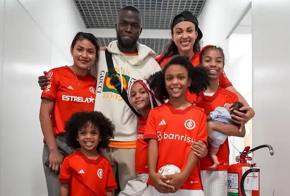 Enner Valencia no Brasil (foto: Divulgação / Internacional)