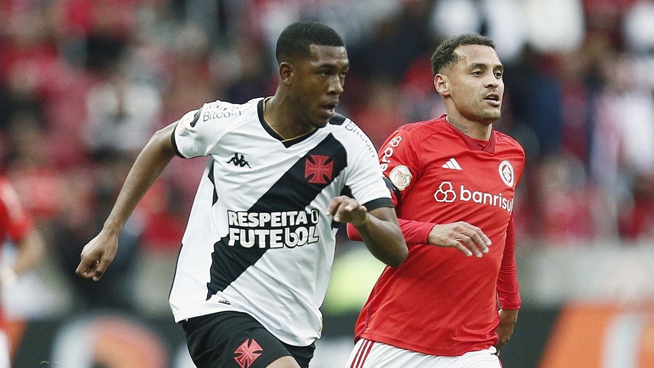 O Internacional venceu o Vasco no Campeonato Brasileiro (foto: Daniel RAMALHO/VASCO)