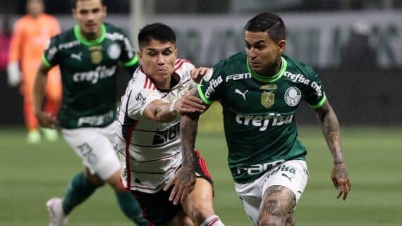 Flamengo e Palmeiras fazem bom jogo no Maracanã, mas empatam sem