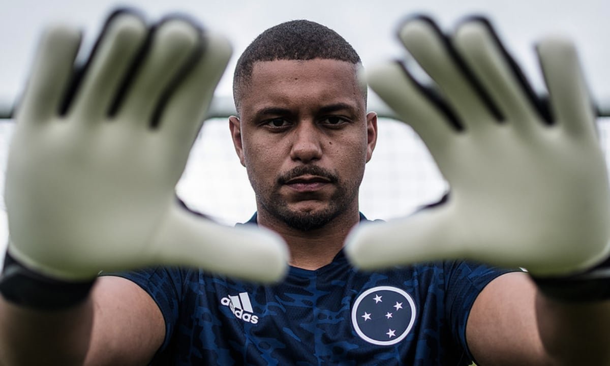 Anderson, de 25 anos, é goleiro reserva do Cruzeiro (foto: Gustavo Aleixo/Cruzeiro)