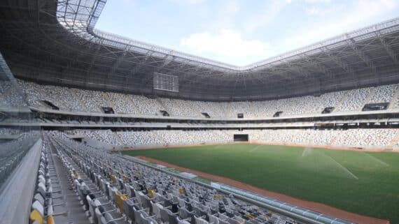 Primeiro jogo oficial na Arena MRV! Compre seu ingresso para Galo