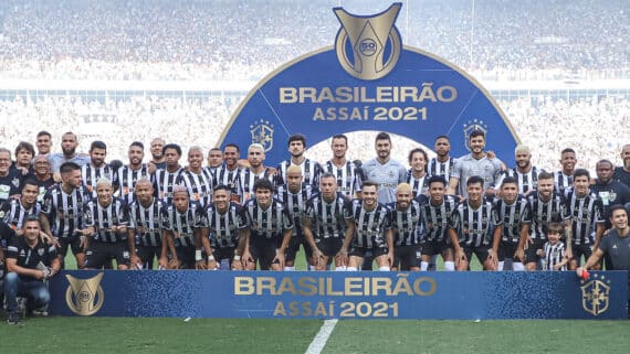 Atlético-MG campeão brasileiro em 2021 (foto: Pedro Souza/Atlético-MG)