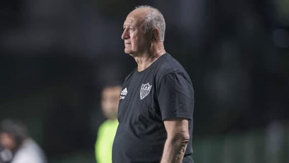 Felipão, técnico do Atlético (foto: Pedro Souza/Atlético)