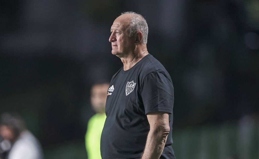 Felipão, técnico do Atlético (foto: Pedro Souza/Atlético)