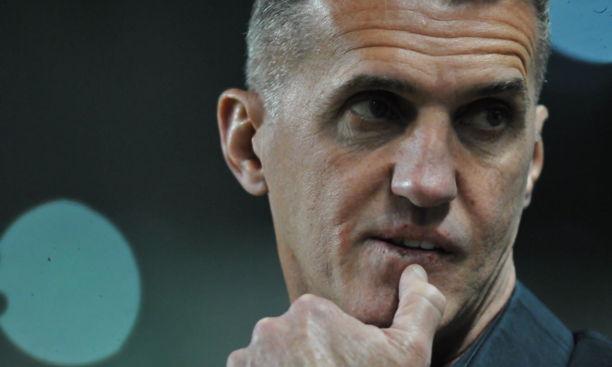 Vagner Mancini, técnico do América em jogo da Sul-Americana (foto: Alexandre Guzanshe/EM/D.A Press)