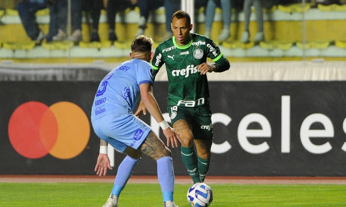 Breno Lopes, atacante do Palmeiras (foto: AFP)