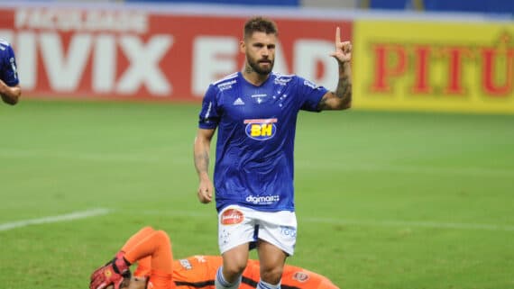 Pelo Cruzeiro, Sóbis conquistou os títulos da Copa do Brasil de 2017 e 2018 (foto: Alexandre Guzanshe/EM/D.A Press)