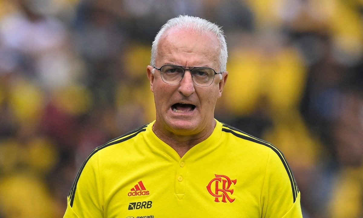 Dorival Júnior comandou o Flamengo de junho a dezembro de 2022 (foto: AFP)