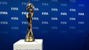 Taça da Copa do Mundo feminina (foto: Reprodução/Ministério do Esporte)