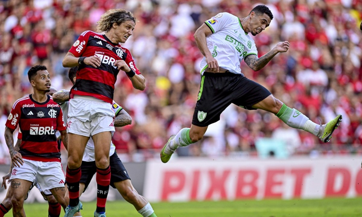América e Flamengo pela 16ª rodada do Barsileiro (foto: Mourão Panda/América)