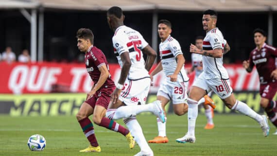 São Paulo x Fluminense, pela 13ª rodada do Brasileiro (foto:  MARCELO GONÇALVES / FLUMINENSE FC)