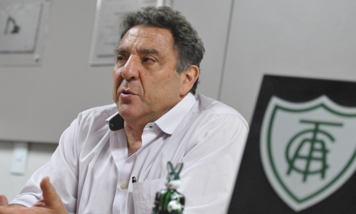Marcus Salum, presidente da SAF do América (foto: Alexandre Guzanshe/EM/D.A Press.)