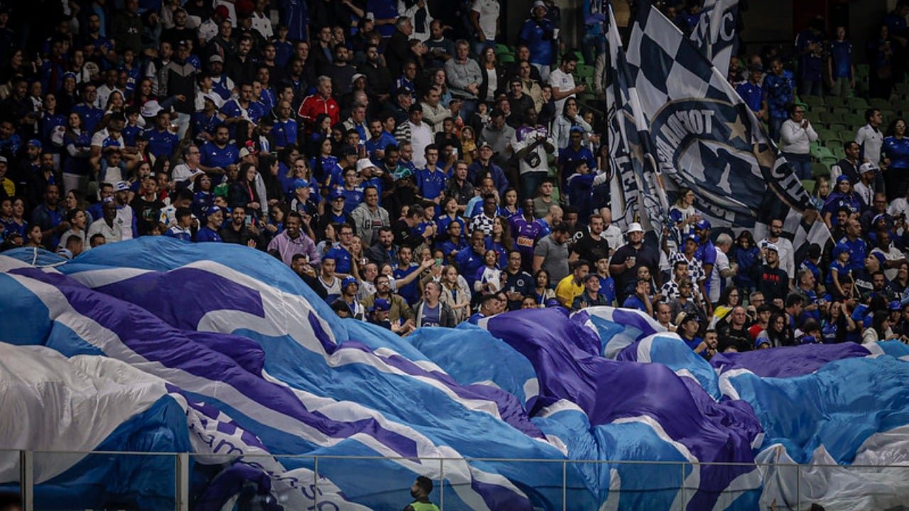 Torcida do Cruzeiro em jogo no estádio Independência, em Belo Horizonte (foto: Staff Images/Cruzeiro)