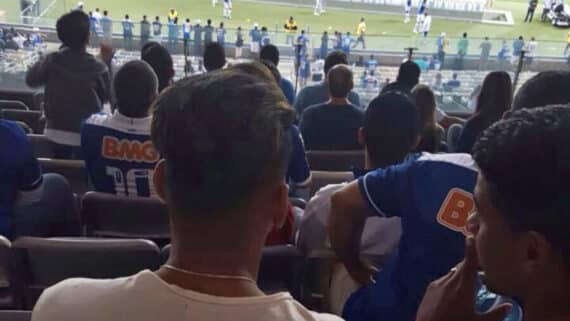 Matheus Pereira, alvo do Cruzeiro no mercado, já acompanhou jogo do clube no Mineirão (foto: Divulgação/Arquivo Pessoal)