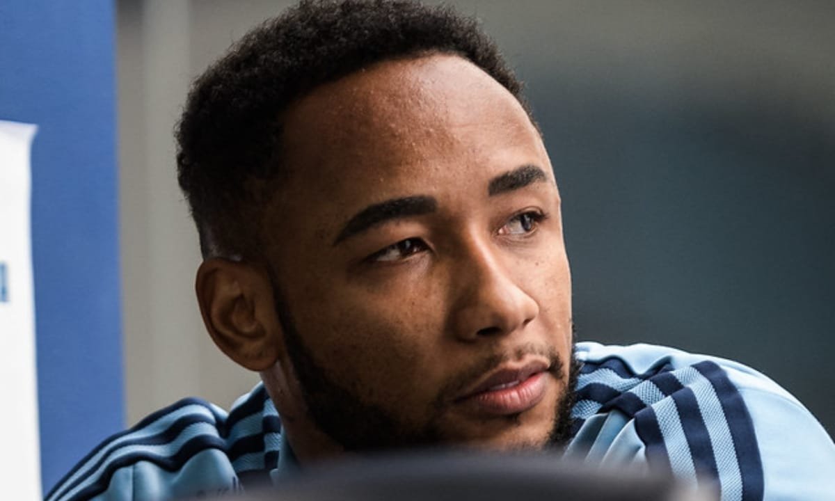 Rafa Silva durante treino do Cruzeiro, em 2022 (foto: Gustavo Aleixo/Cruzeiro)