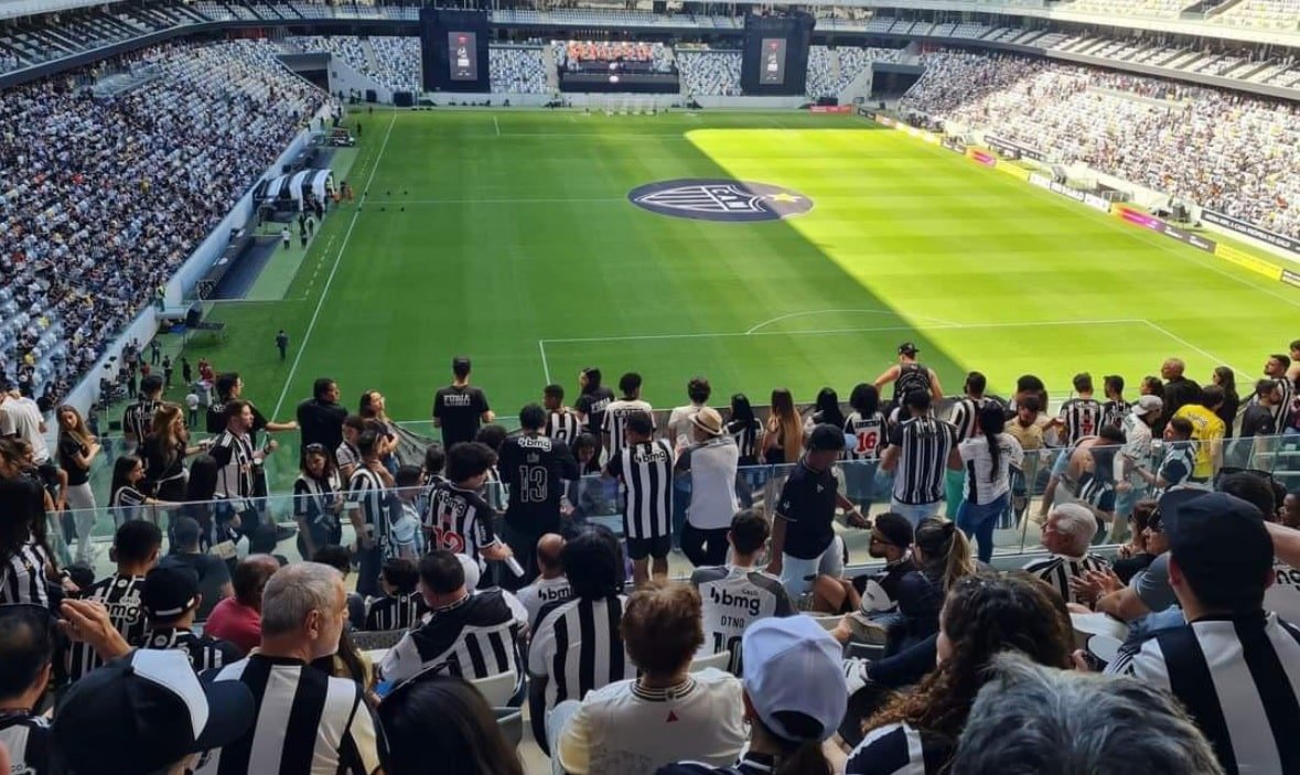 Visibilidade Arena MRV (foto: Reprodução/Twitter)