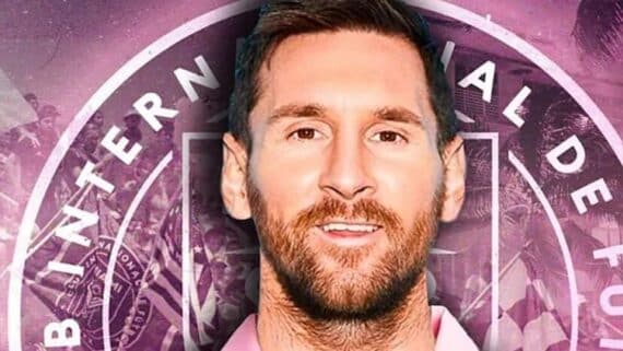 Messi foi anunciado pelo Inter Miami, dos Estados Unidos (foto: Reprodução/Twitter)