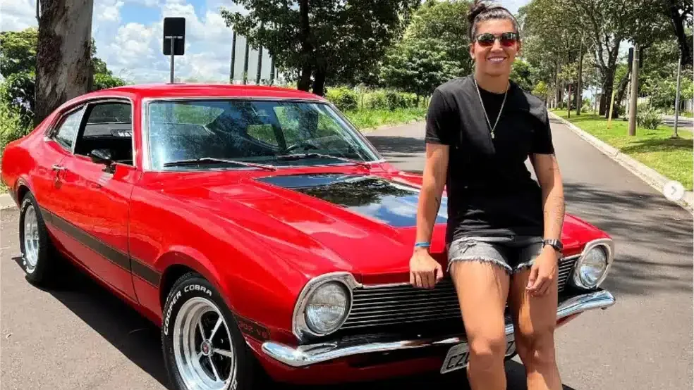 Bia Zaneratto, do Palmeiras e do Brasil (foto: Arquivo Pessoal)