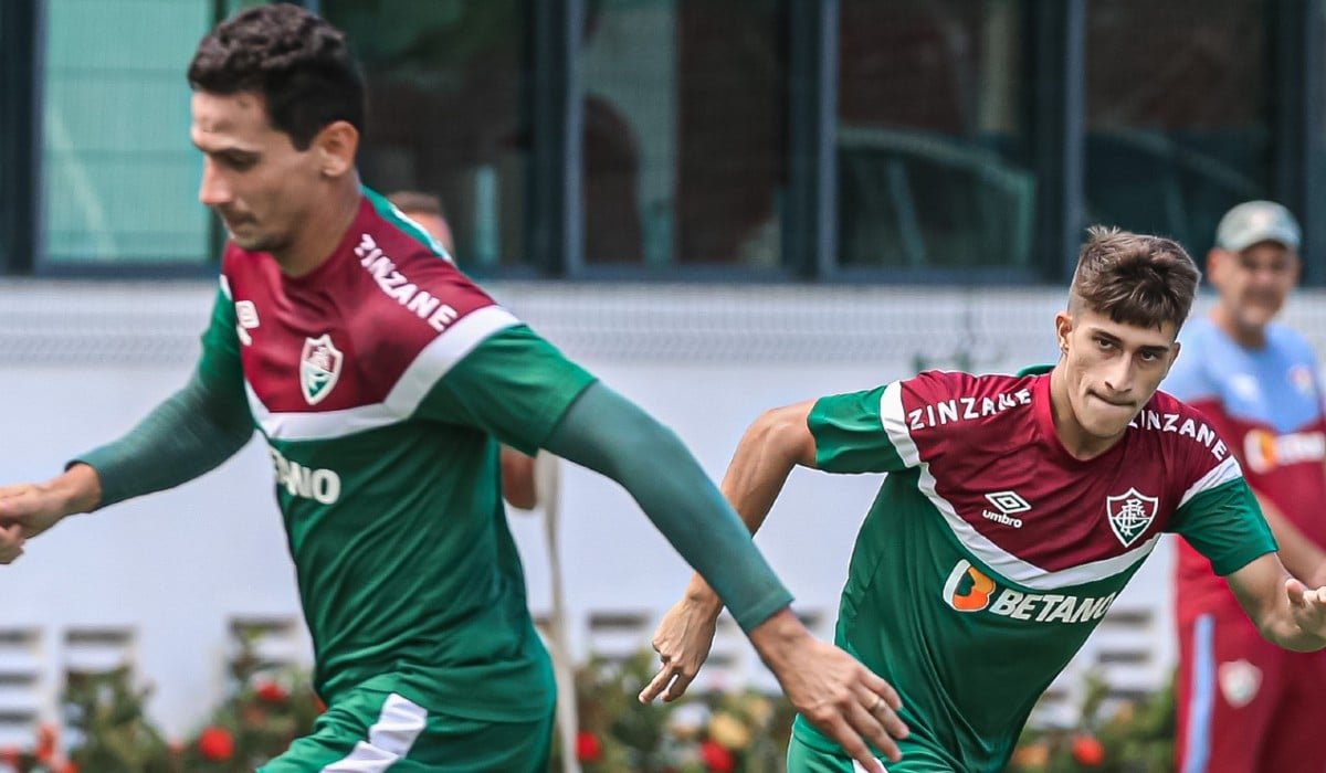 Ganso e Pirani (foto: MARCELO GONÇALVES / FLUMINENSE F.C)