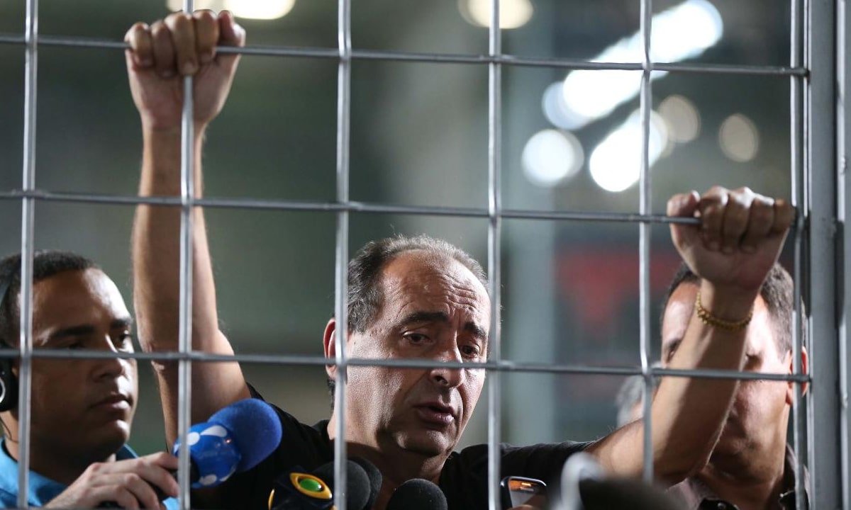 Alexandre Kalil em jogo do Atlético na Libertadores, no Independência (foto: Alexandre Guzanshe/EM/D.A Press)