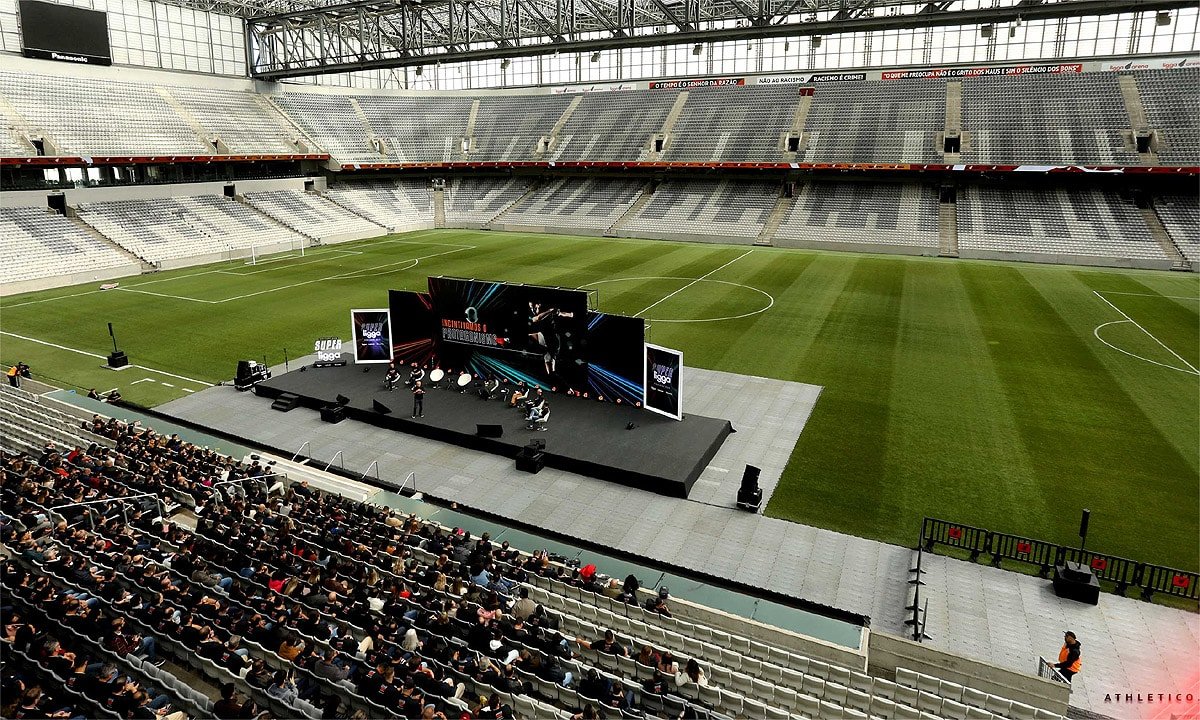 Ligga Arena, também conhecida como Arena da Baixada (foto: Divulgação/Athletico-PR)