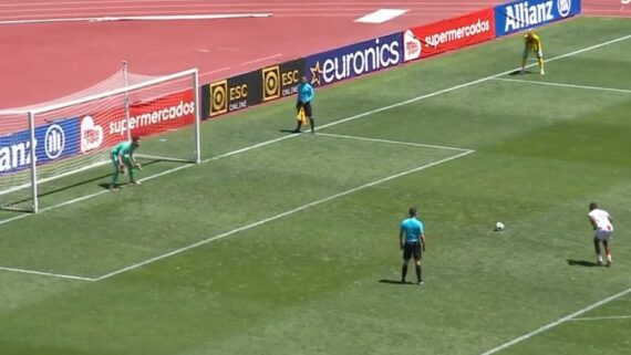 Lucas França foi destaque em jogo em Portugal (foto: Reprodução)