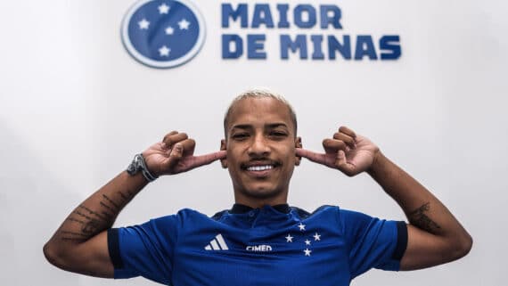 Meia-atacante Matheus Pereira, reforço do Cruzeiro (foto: Gustavo Aleixo/Cruzeiro)