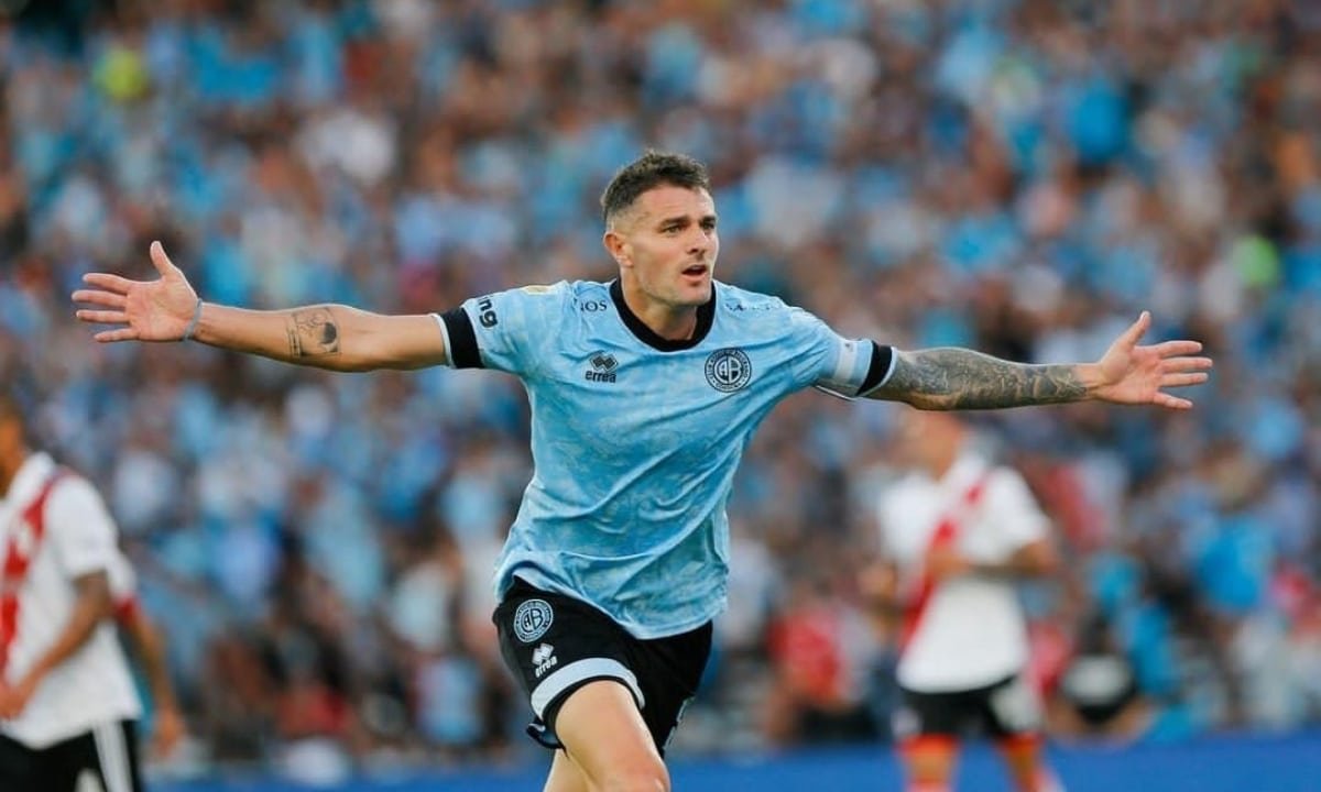 Pablo Vegetti, atacante do Belgrano (foto: Reprodução/Instagram)