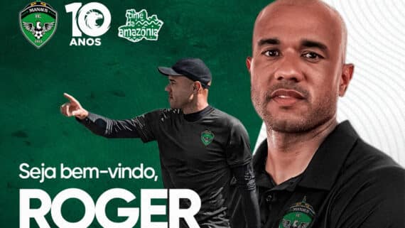 Roger Silva, novo técnico do Manaus (foto: Reprodução)
