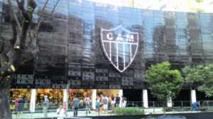 Sede do Atlético, no Bairro de Lourdes, em Belo Horizonte - Crédito: 