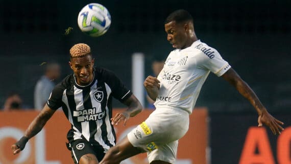 Santos x Botafogo (foto: Vítor Silva/Botafogo)