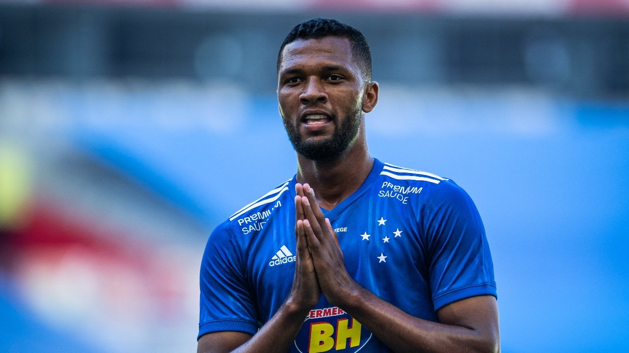 Thiago, atacante do Brugge que jogava no Cruzeiro (foto: Bruno Haddad/Cruzeiro)