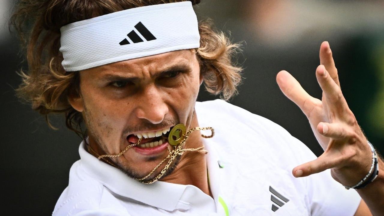 Alaxandre Zverev, tenista alemão (foto: SEBASTIEN BOZON / AFP)