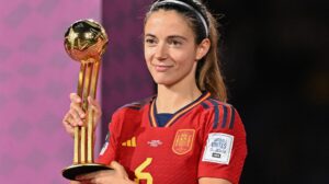 Aitana Bonmatí, jogadora da Espanha - Crédito: 