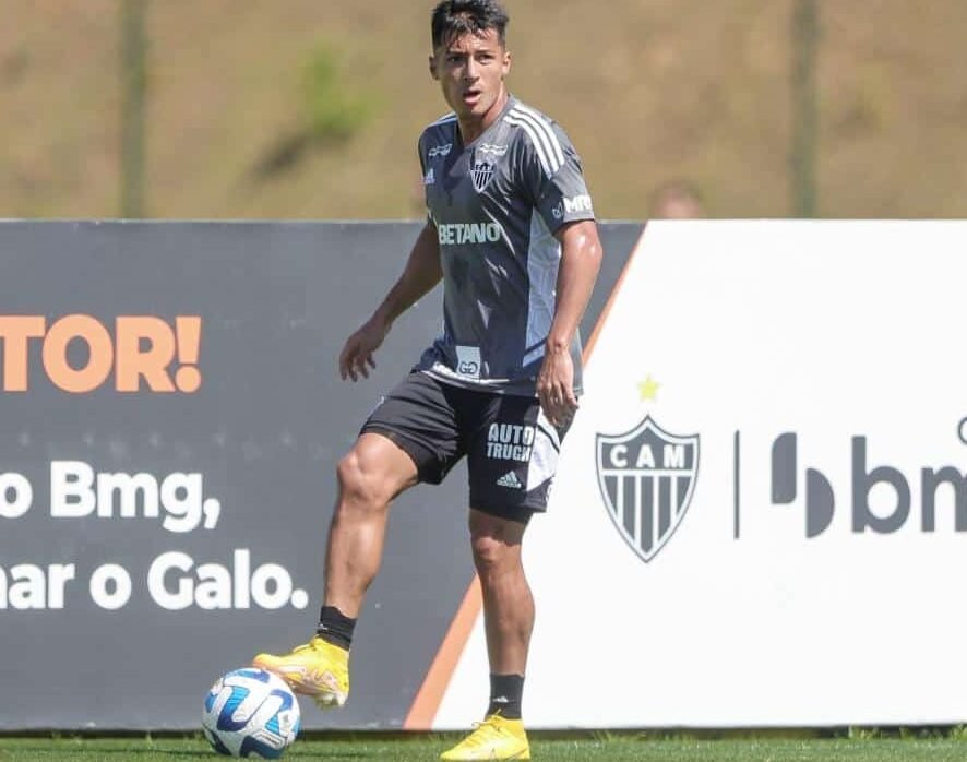 Alan Franco, do Atlético (foto: Pedro Souza/Atlético)