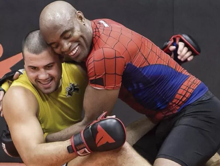 André Dedé e Anderson Silva (foto: Reprodução/Redes Sociais/Pamela Miranda)