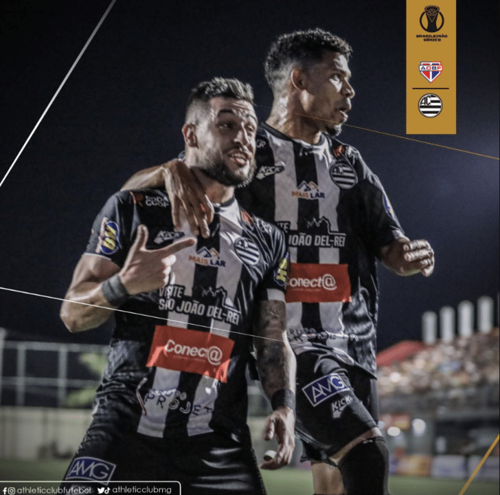 Athletic vence Bahia com dois gols de Brandão (foto: Divulgação/Athletic)