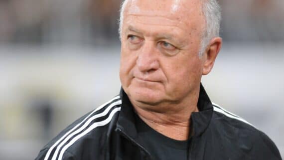 Felipão, técnico do Atlético (foto: Alexandre Guzanshe/EM/D.A Press)