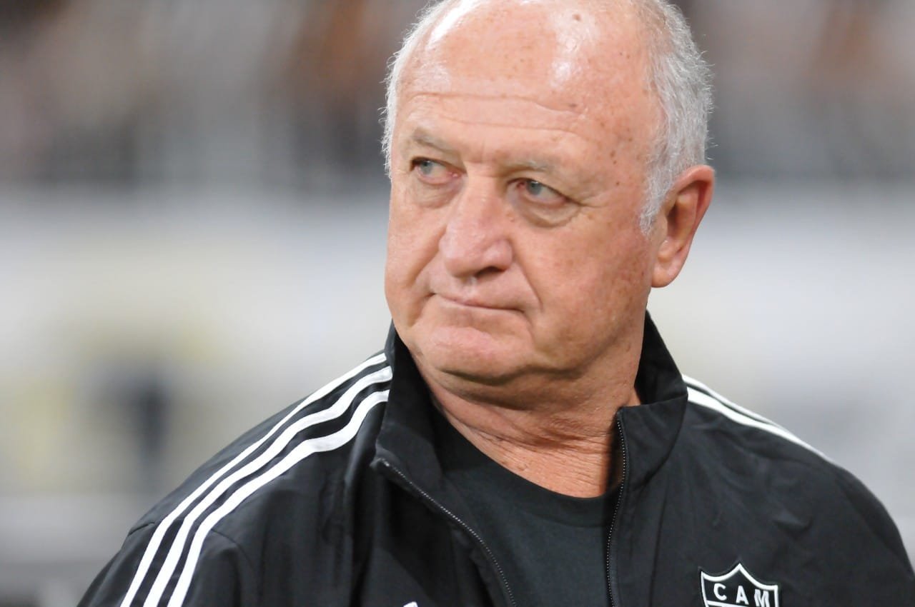 Felipão, técnico do Atlético (foto: Alexandre Guzanshe/EM/D.A Press)