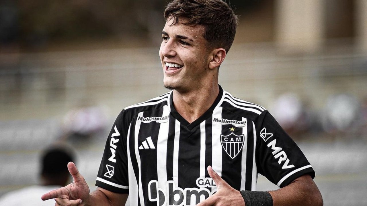 Iseppe comemorando gols pelo Atlético (foto: Reprodução Instagram de Iseppe)