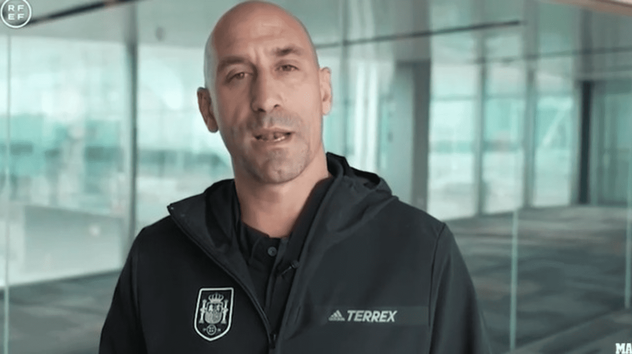 Luis Rubiales, presidente da Federação Espanhola de Futebol (foto: Reprodução RFEF)