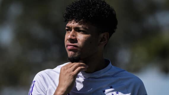 Filipe Machado, jogador do Cruzeiro (foto: Gustavo Aleixo/Cruzeiro)