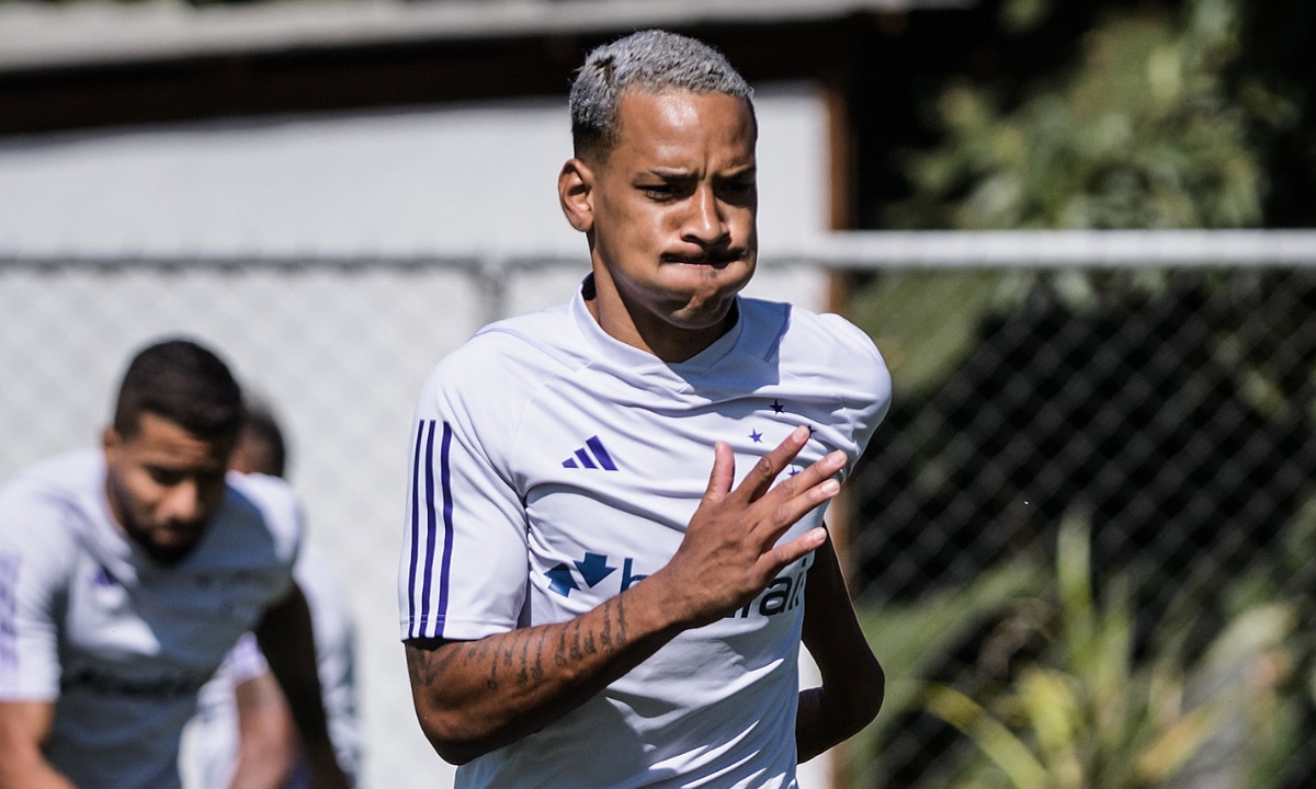 Matheus Pereira, do Cruzeiro - (foto: Gustavo Aleixo/Cruzeiro)