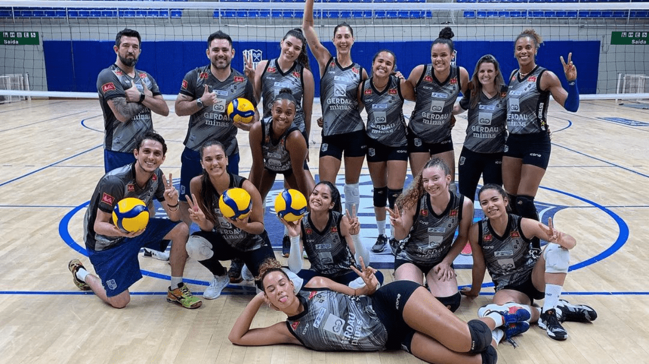 Jogadoras do Minas Tênis Clube (foto: Divulgação/Minas Tênis Clube)