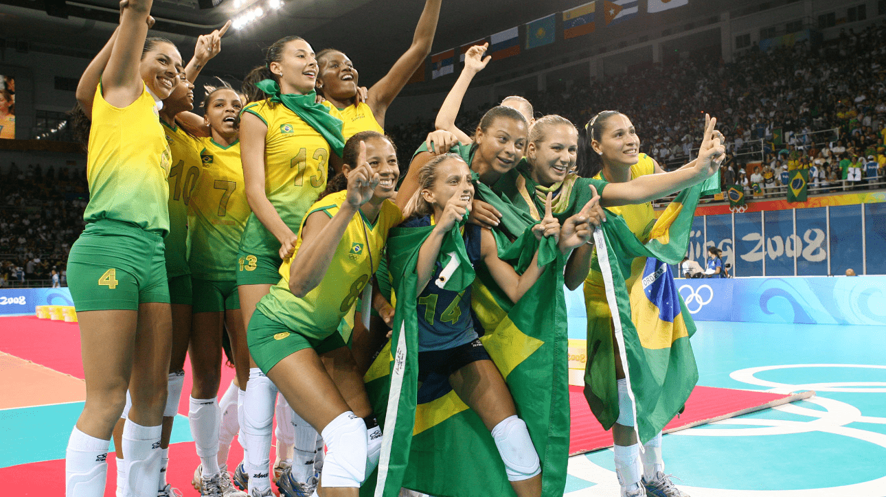 Vôlei: primeiro ouro olímpico da Seleção Brasileira feminina