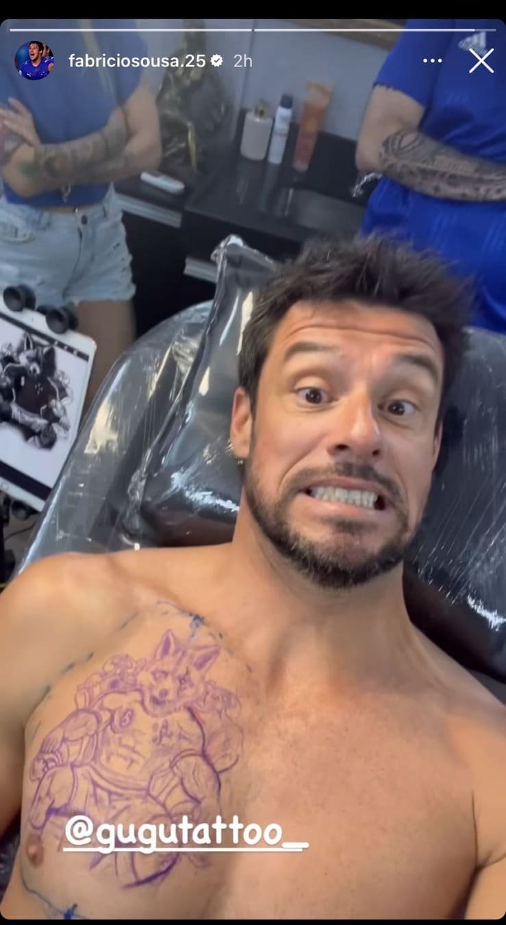 Fabrício, ex-jogador do Cruzeiro - (foto: Fabrício/Redes sociais/Reprodução)