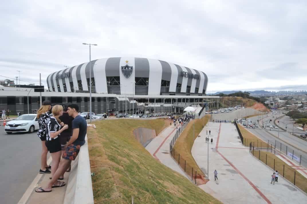 Acesso à Arena MRV, estádio do Atlético