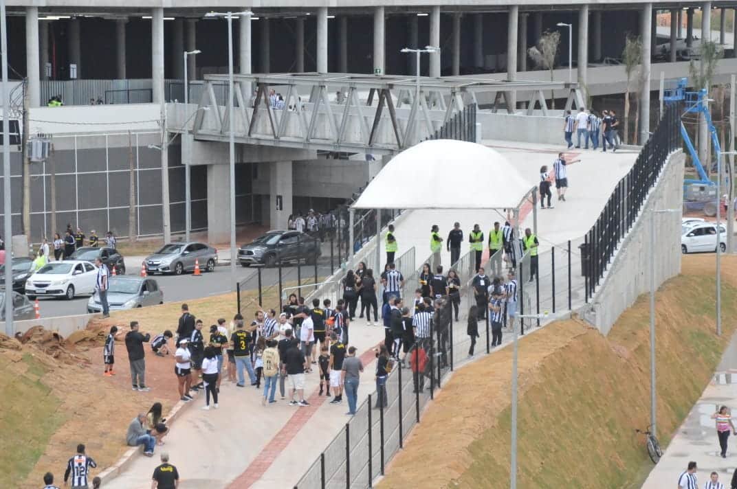 Acesso à Arena MRV, estádio do Atlético